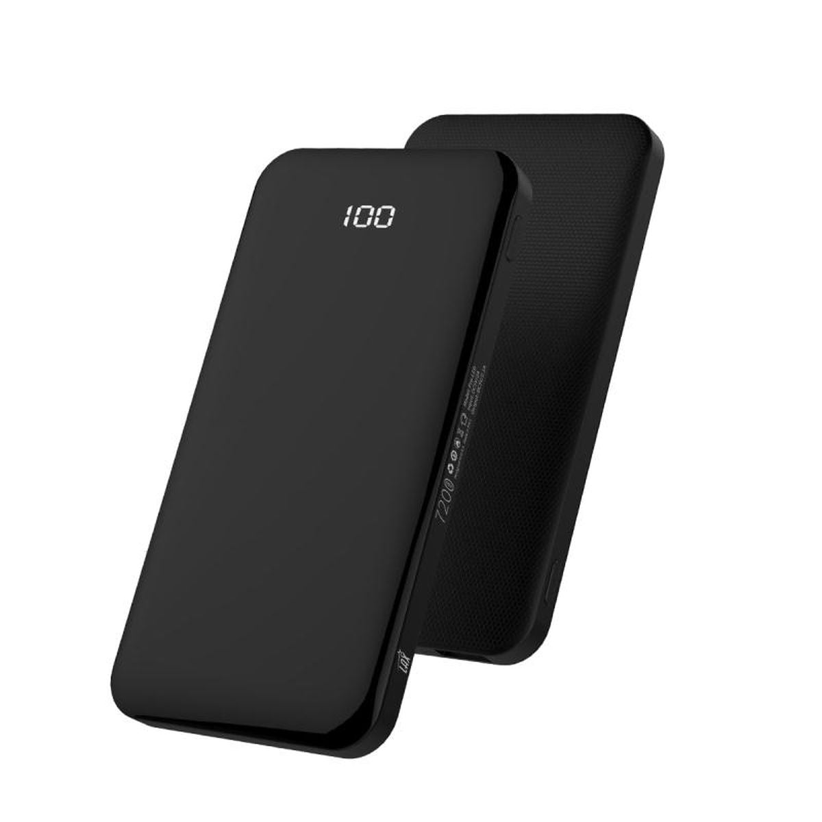 LAX 7200mAh Power Bank with Smart LED Display