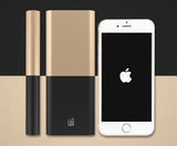LAX Portable Charger Battery Backup Pro 12000 Power Bank, 2 High Speed Ports (Gold)