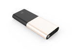 LAX Portable Charger Battery Backup Pro 12000 Power Bank, 2 High Speed Ports (Gold)