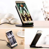LAX Gadgets Qi Fast Wireless Charger Rapid Charging Stand
