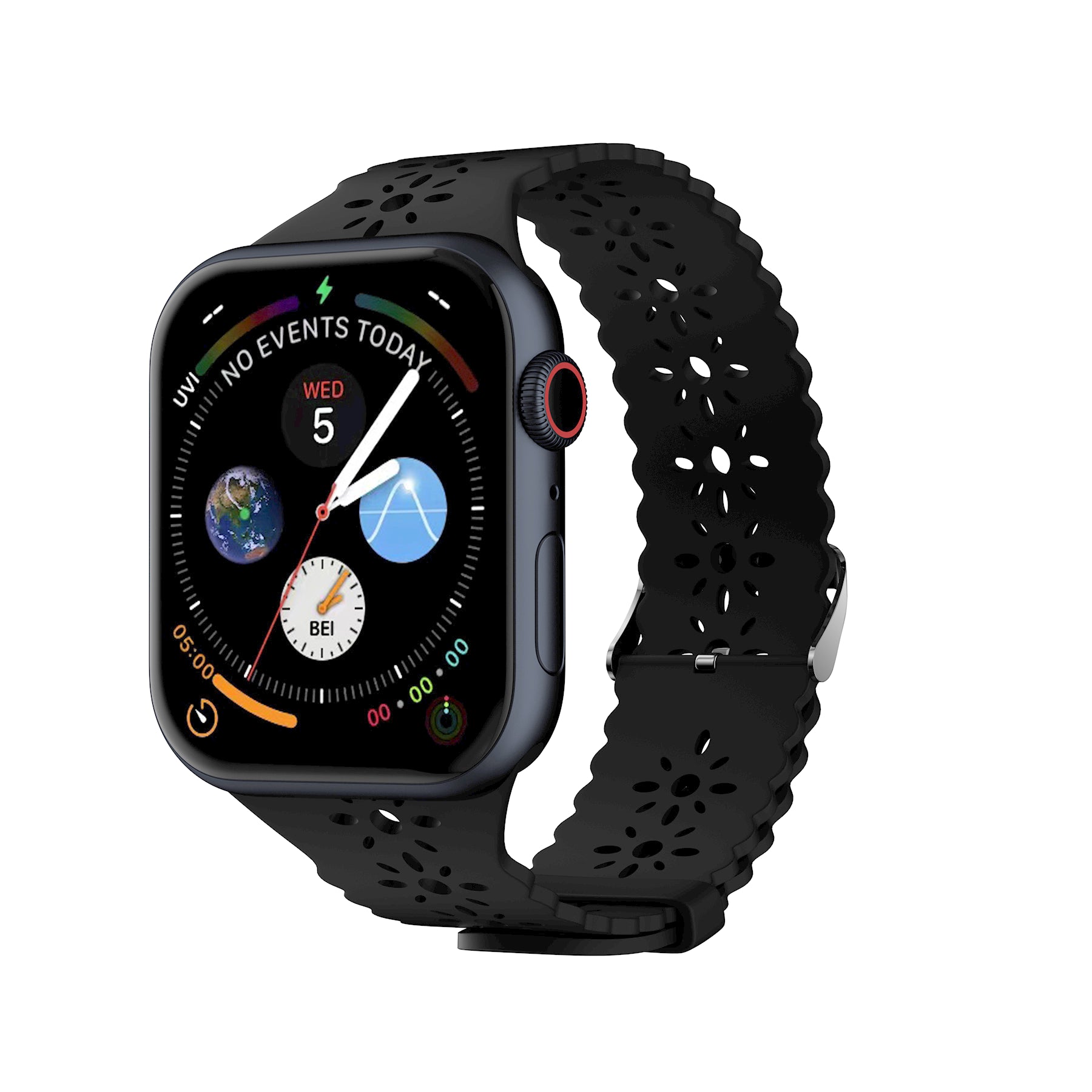 LAX Apple Watch Lace Silicone Bands