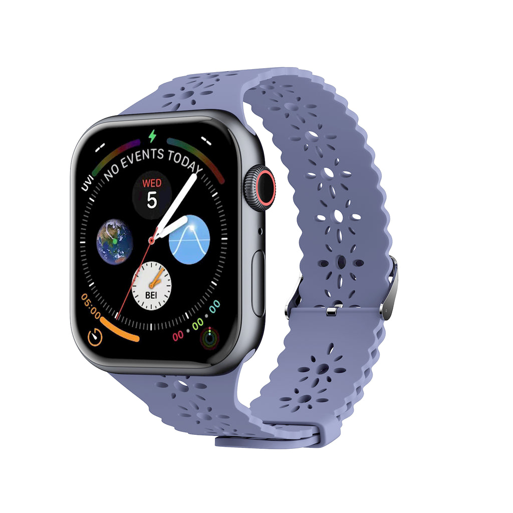 LAX Apple Watch Lace Silicone Bands