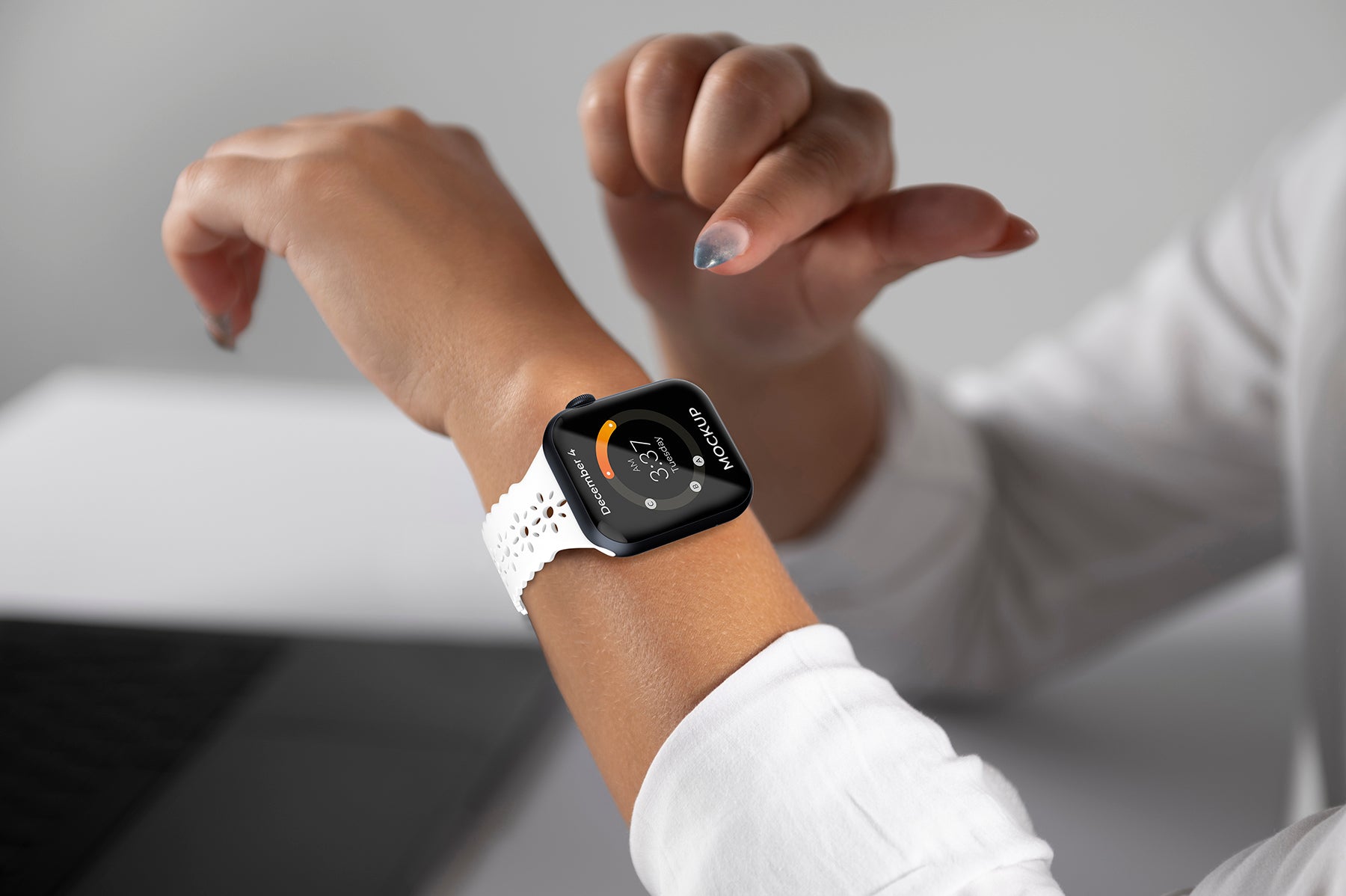 LAX Apple Watch Lace Silicone Bands