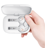 LAUD True Wireless Headphones with Charging Case with 3-Feet iPhone Charging Cable and Phone Ring