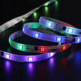 Smart Home Sound Activated Multi-Color LED Light Strip with Remote (2 Pack)