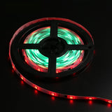 Smart Home Sound Activated Multi-Color LED Light Strip with Remote (2 Pack)