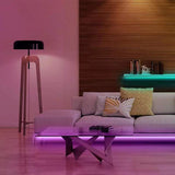 Smart Home Sound Activated Multi-Color LED Light Strip with Remote (2 Pack)