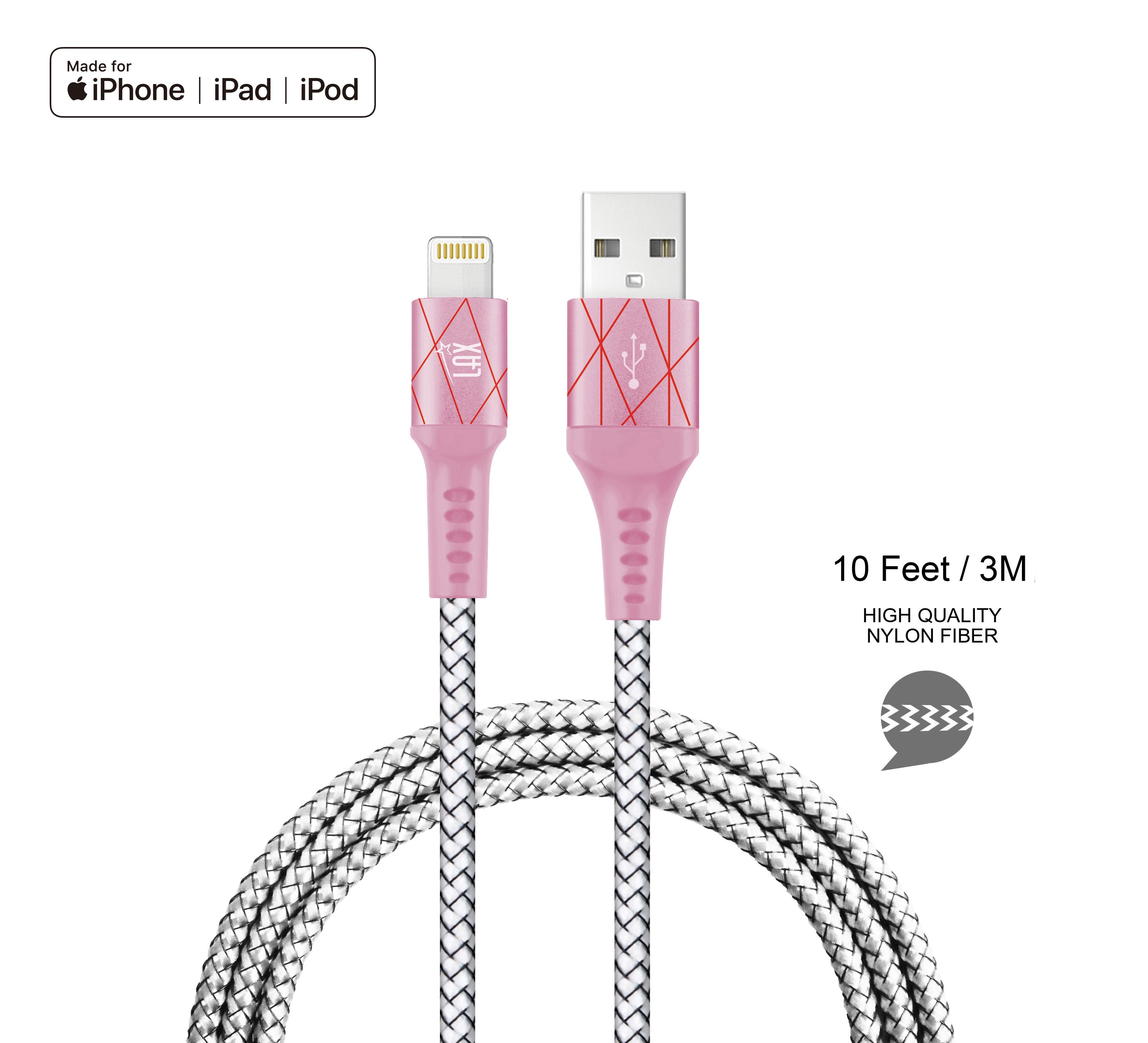 Limited Edition 10FT iPhone Charger Iphone Cable - [MFi Certified]