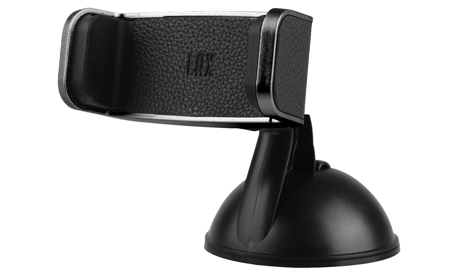 Vegan Leather Dashboard Car Mount - Black