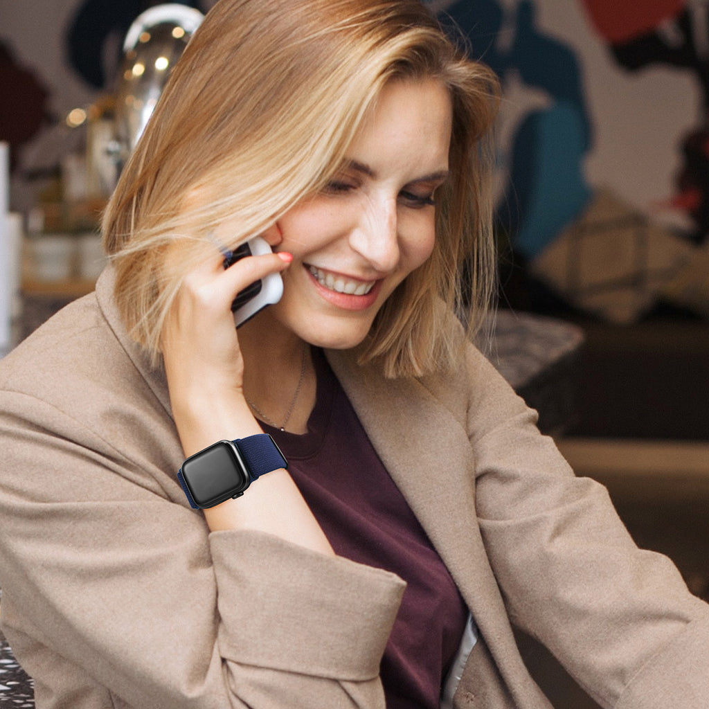 LAX Apple Watch Nylon Mesh Band