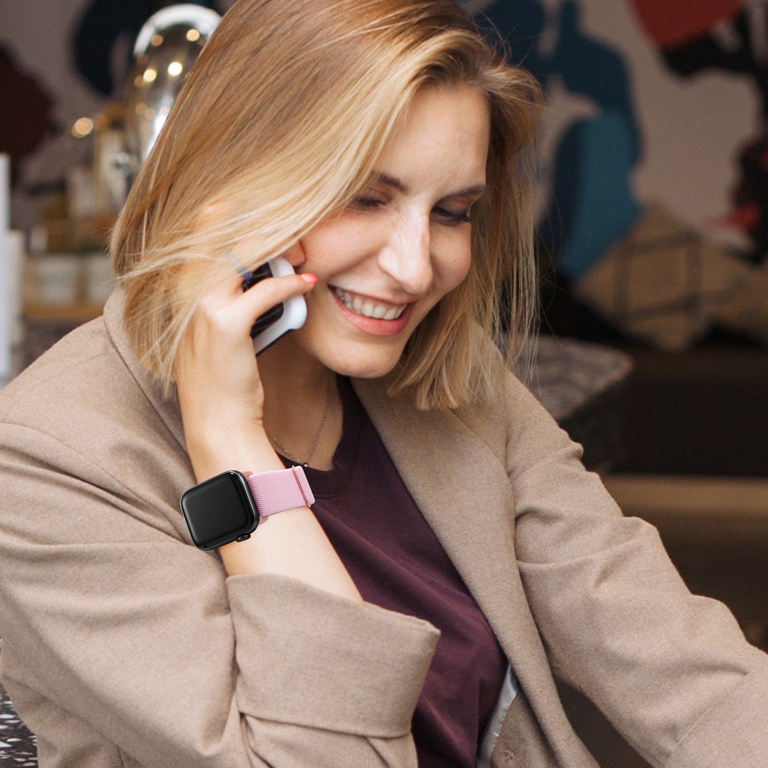 LAX Apple Watch Nylon Mesh Band