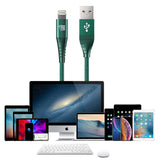 Apple MFi Certified Durable Braided Nylon Lightning to USB Cable for iPhone and iPad