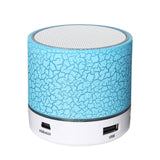 Bluetooth Wireless Portable LED Speaker with Disco Lights