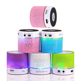 Bluetooth Wireless Portable LED Speaker with Disco Lights