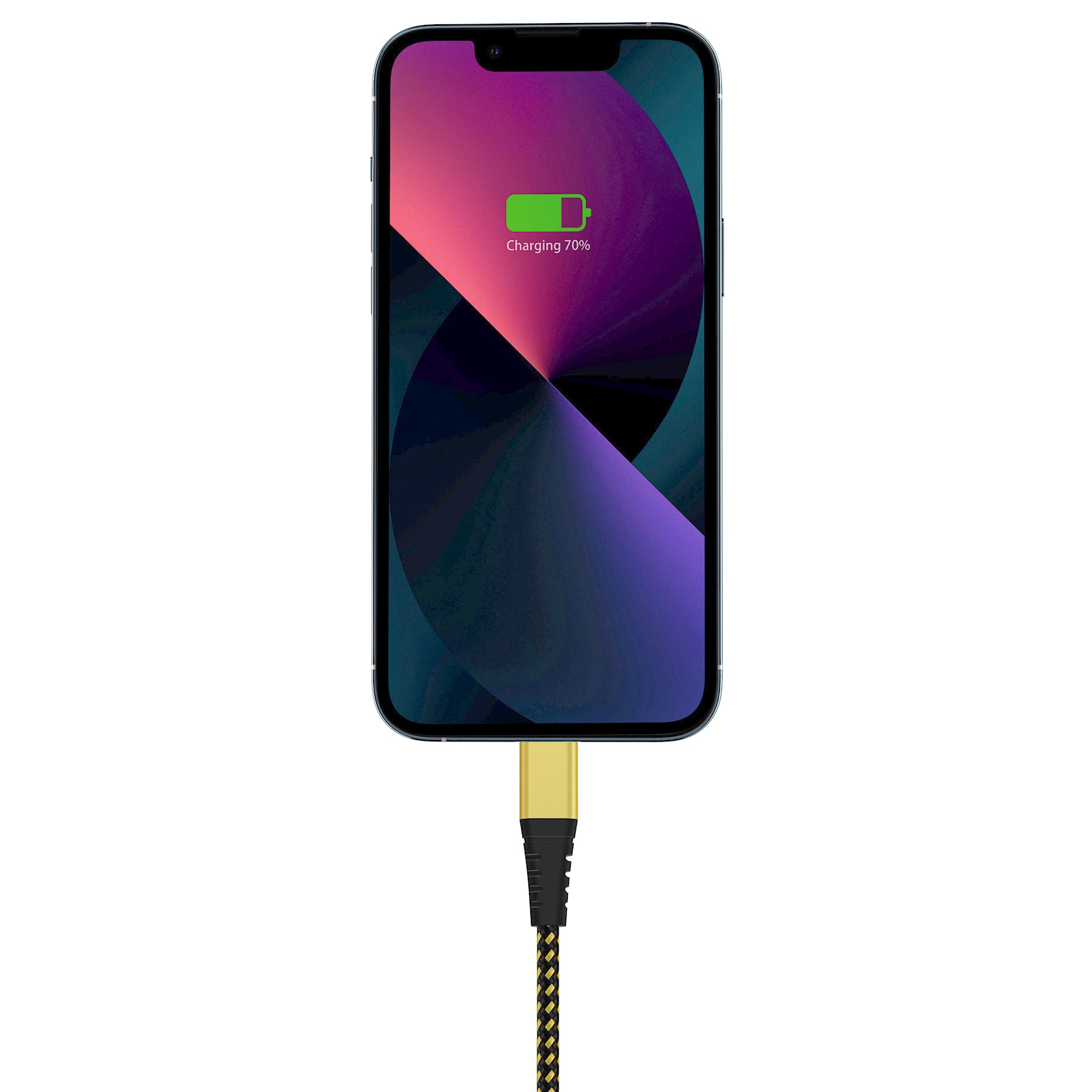 LAX Apple Certified Braided Charging Cable For Iphone