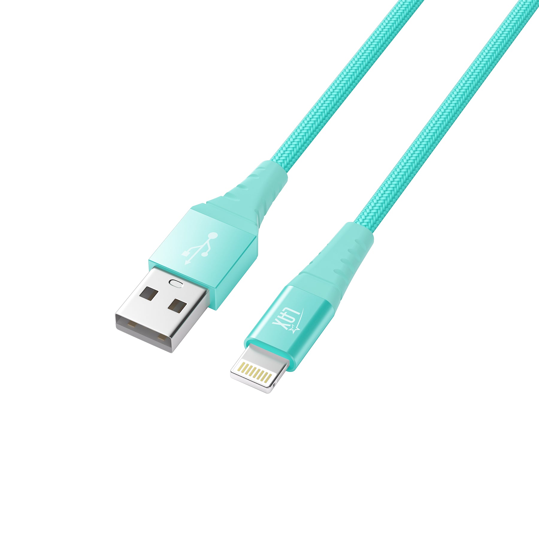 LAX Apple Certified Braided Charging Cable For Iphone