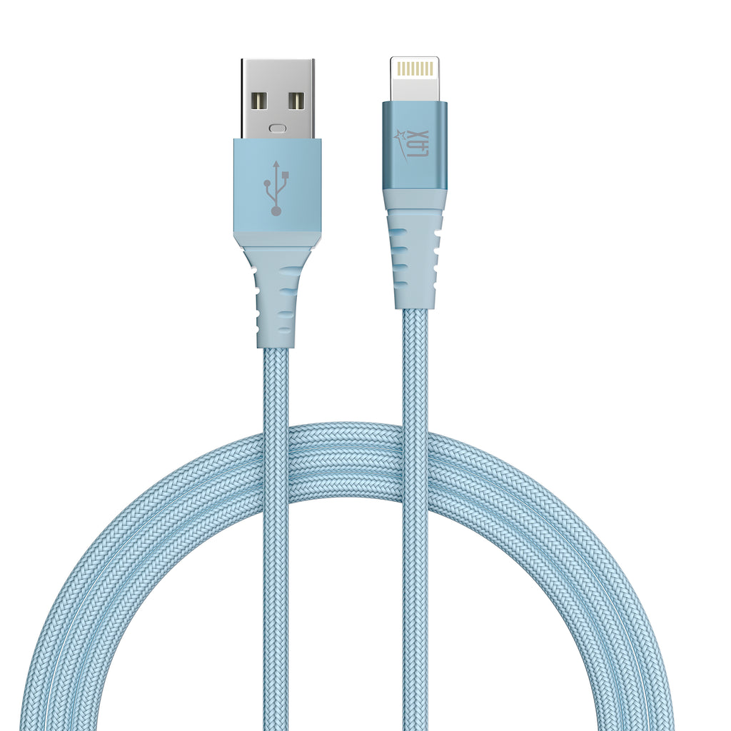 LAX Apple Certified Braided Charging Cable For Iphone