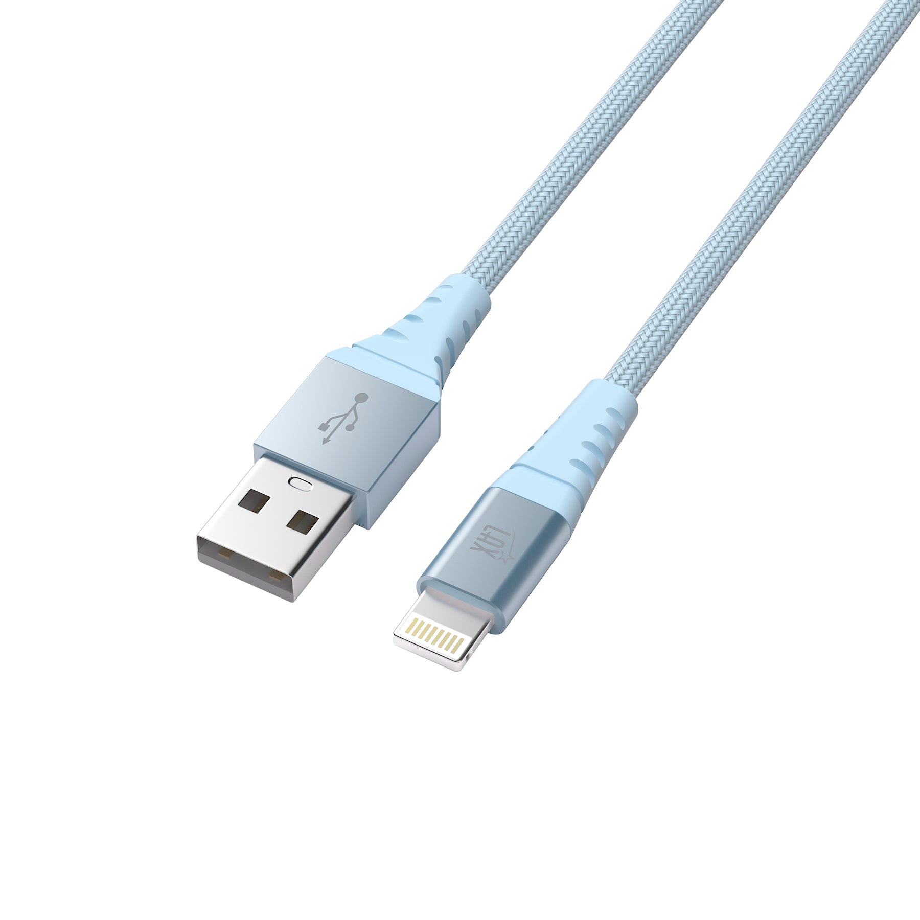 LAX Apple Certified Braided Charging Cable For Iphone