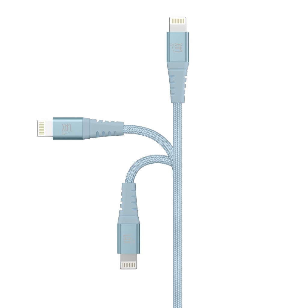 LAX Apple Certified Braided Charging Cable For Iphone