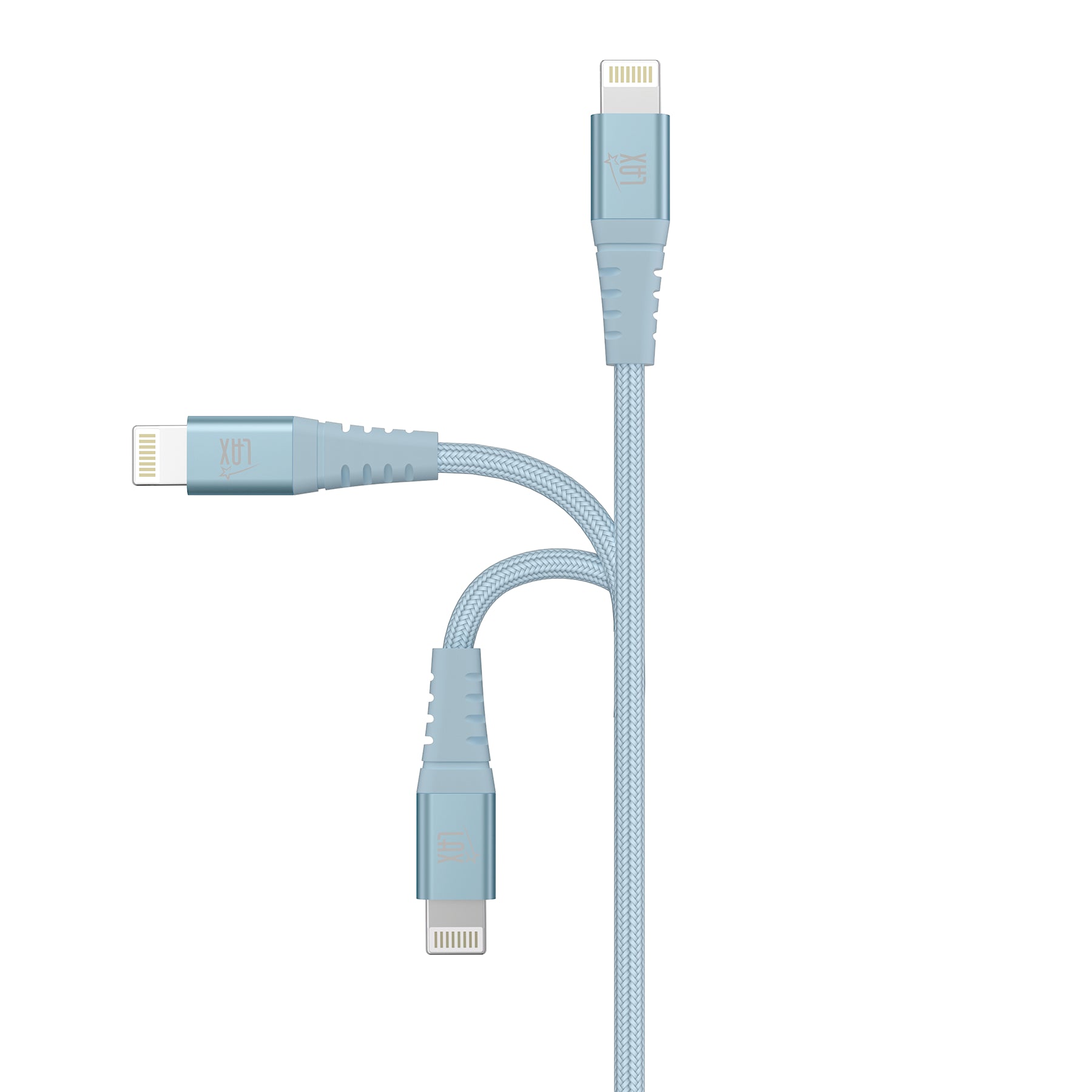 LAX Apple Certified Braided Charging Cable For Iphone