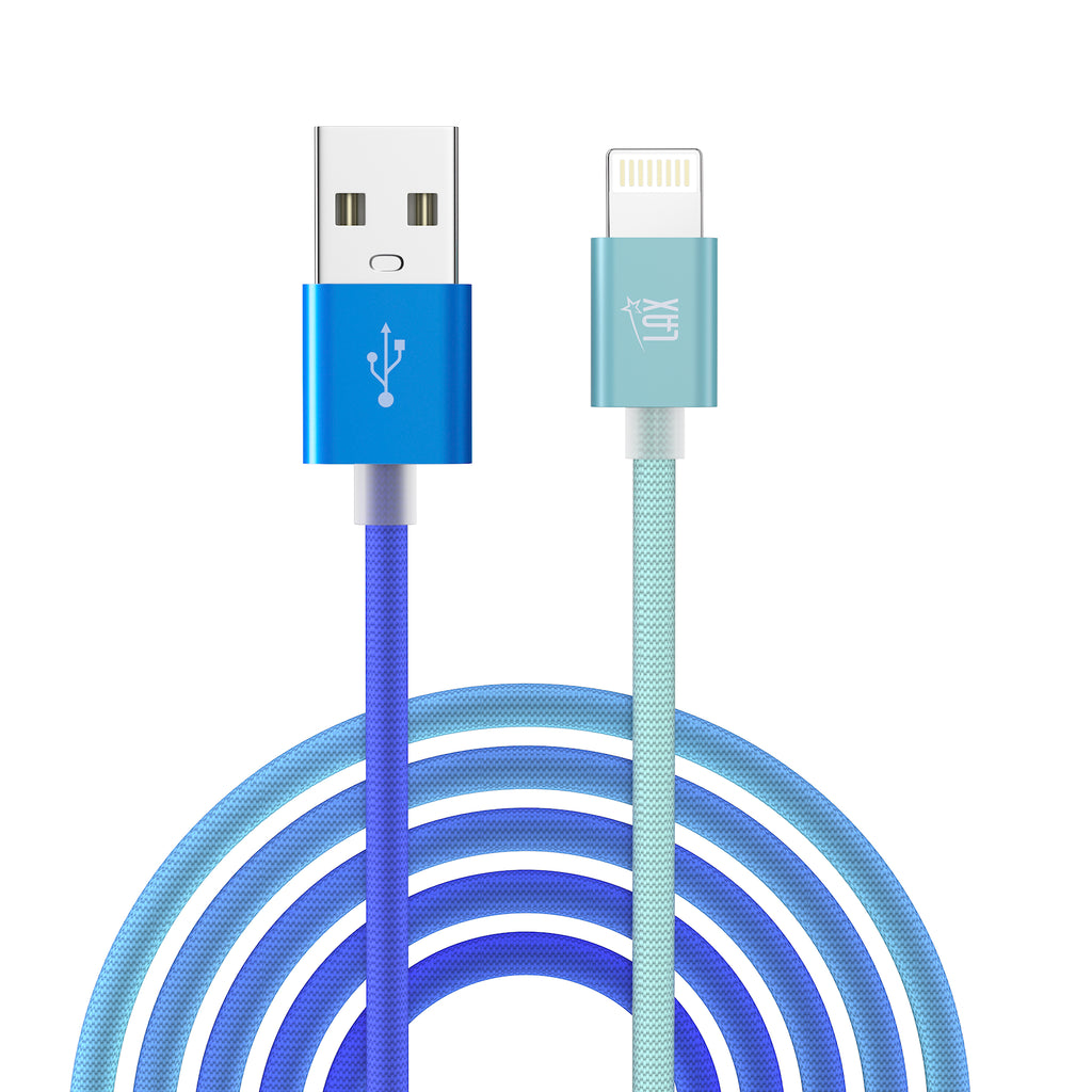 LAX Apple Certified Braided Charging Cable For Iphone