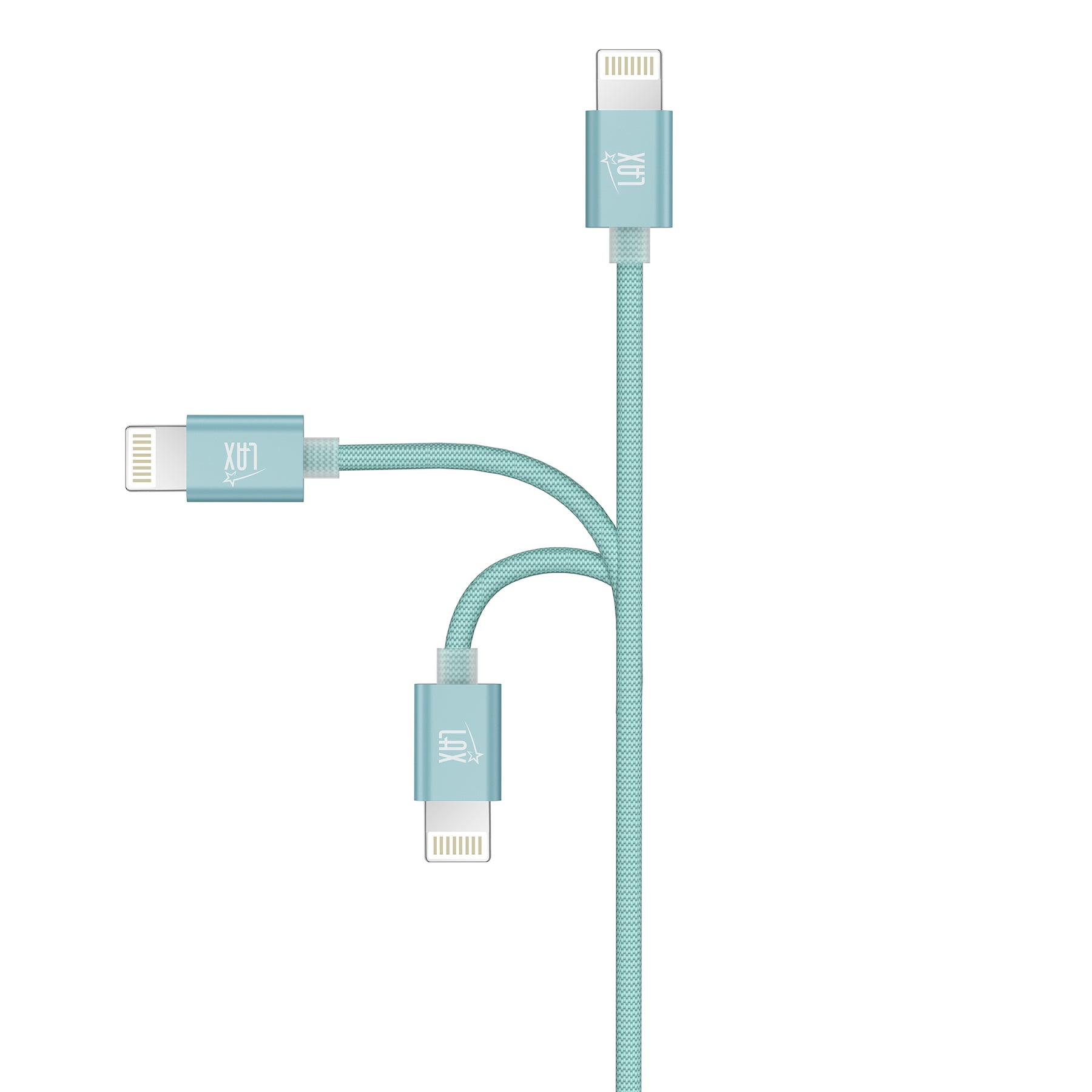 LAX Apple Certified Braided Charging Cable For Iphone