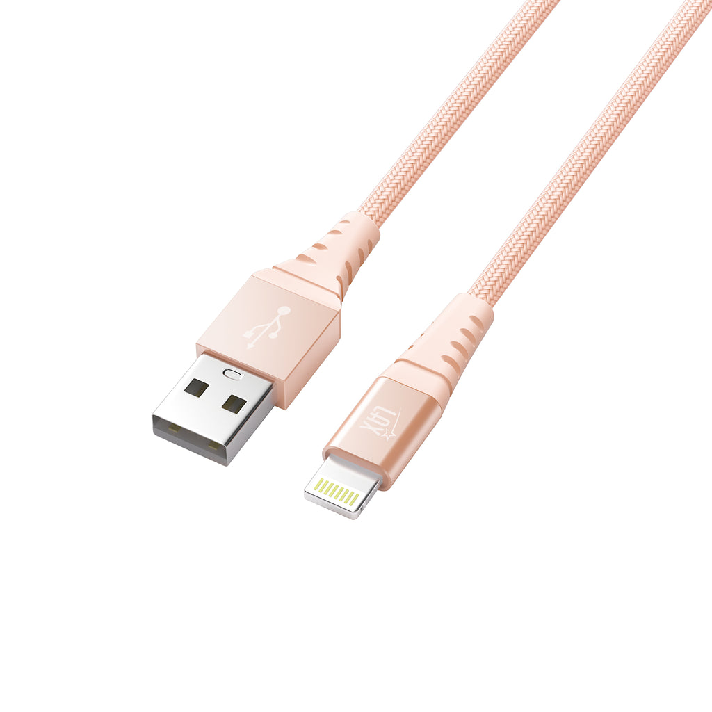 LAX Apple Certified Braided Charging Cable For Iphone