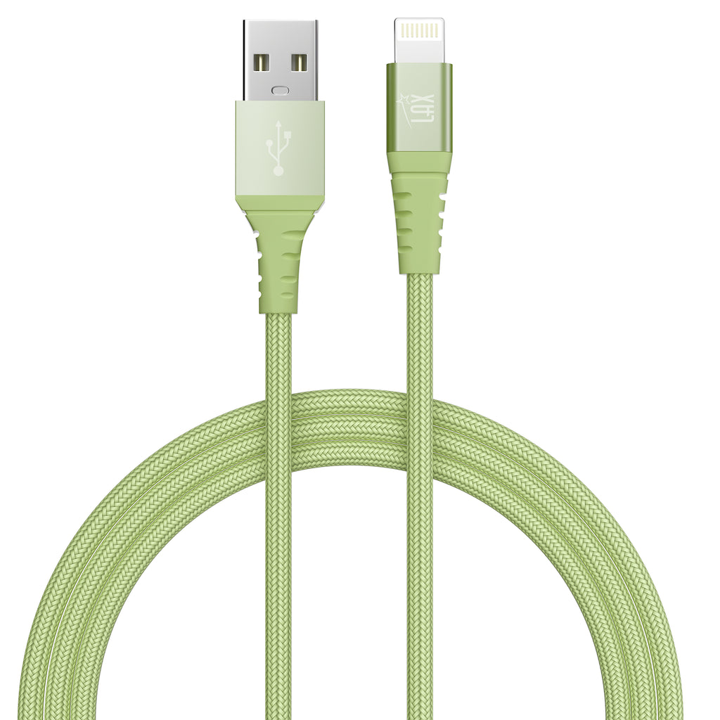 LAX Apple Certified Braided Charging Cable For Iphone