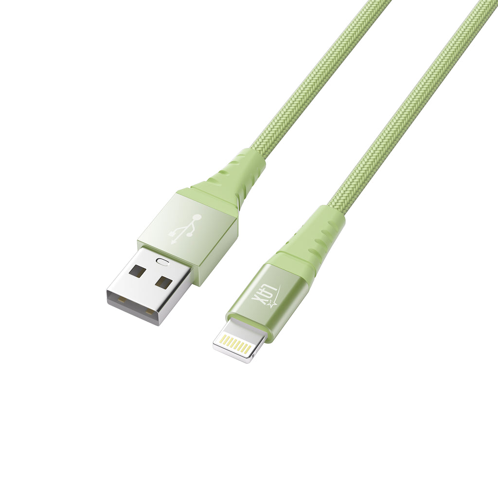 LAX Apple Certified Braided Charging Cable For Iphone