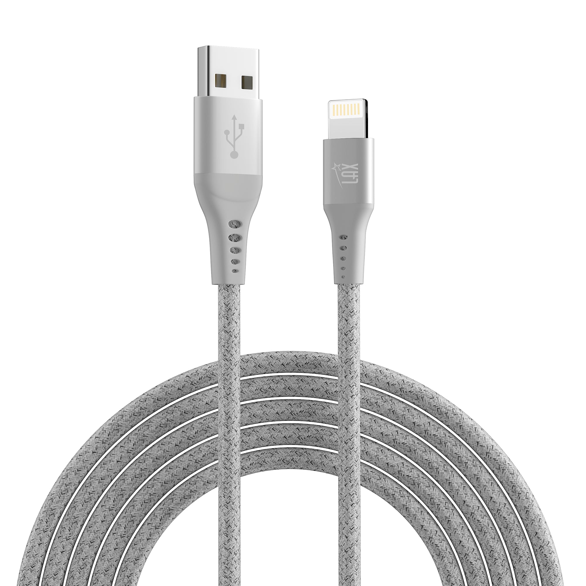 Apple MFi Certified Lace Iphone Cables - 4 & 10 Feet