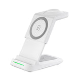 LAX Wireless Charging Stand - 3 in 1 Wireless Charger Fast Charging Dock Station – Compatible with Apple Watches , Airpods 2/Pro, iPhone