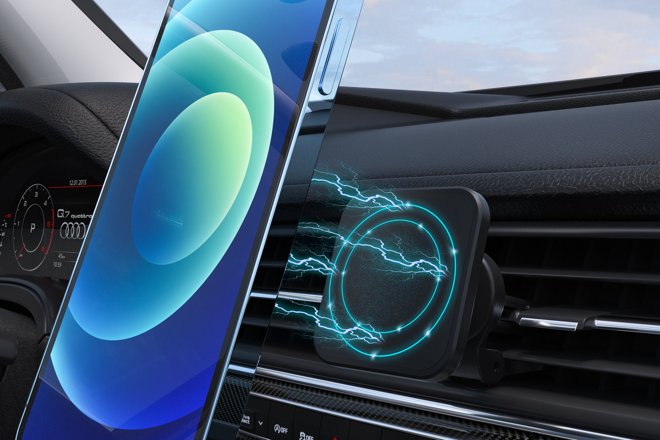 MagSafe compatible Dashboard Mount