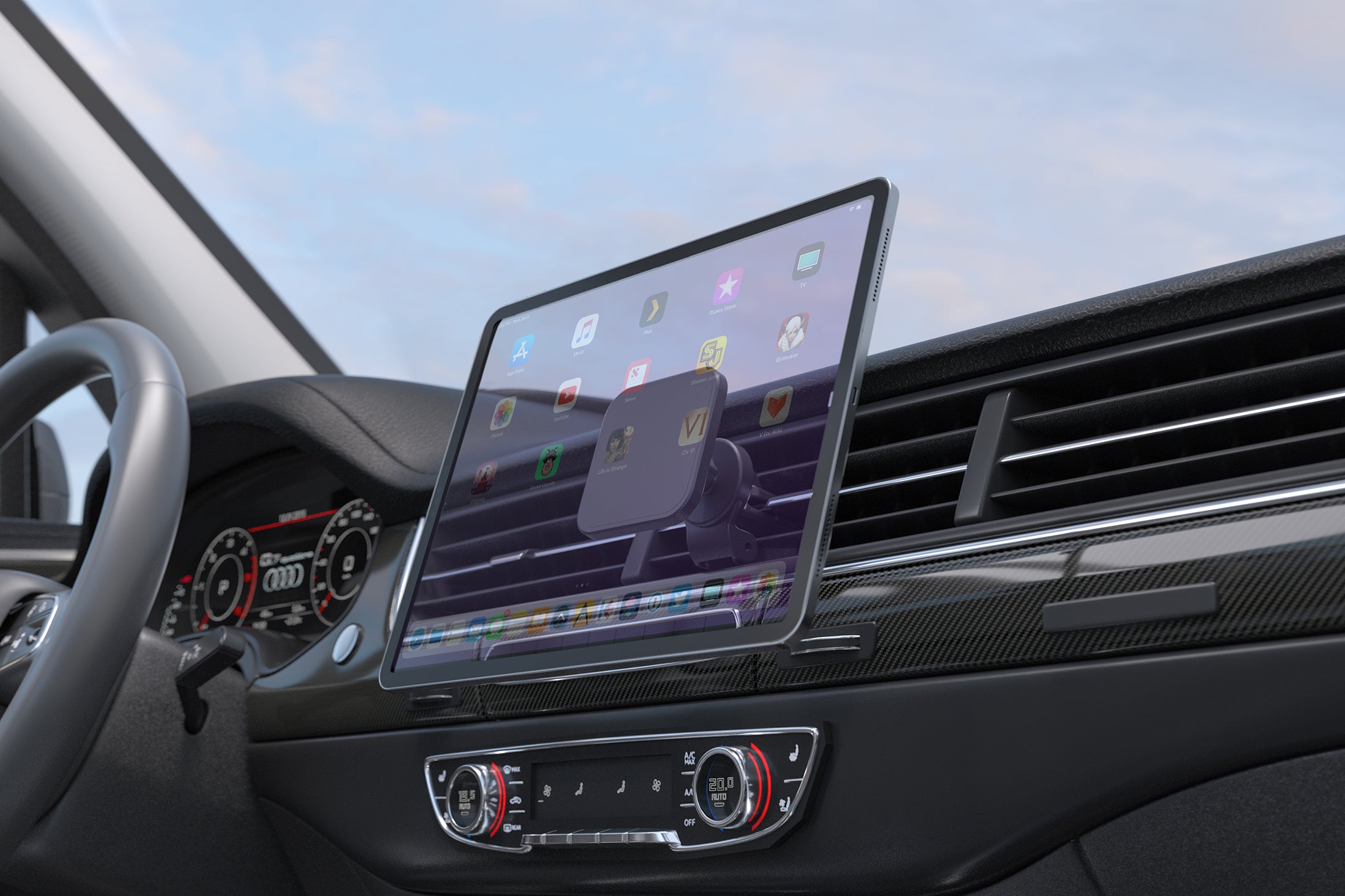 MagSafe compatible Dashboard Mount