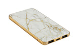 LAX Premium Marble Power Banks 8000mAh with USB Type C input and output