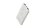 LAX Premium Marble Power Banks 8000mAh with USB Type C input and output