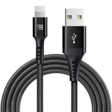 Apple MFi Certified Durable Braided Nylon Lightning to USB Cable for iPhone and iPad