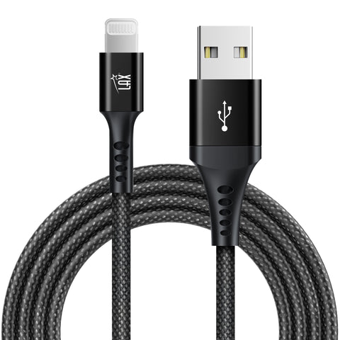 Apple MFi Certified Nylon Mesh USB to Lightning Cables