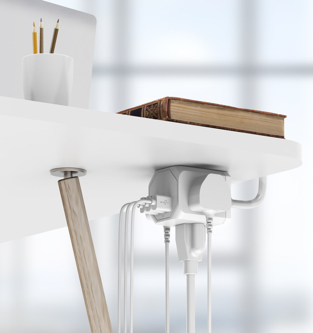 Surge Protector 2 or 6 Wall Outlets and 2 USB Ports