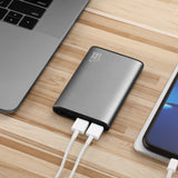 LAX Aluminum Dual Port 7200mAh Power Bank
