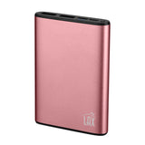 LAX Aluminum Dual Port 7200mAh Power Bank