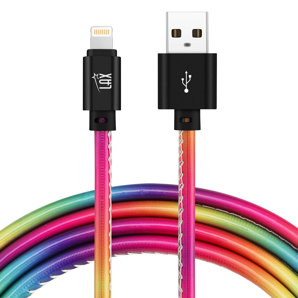 Apple MFi Certified Vegan Leather USB to Iphone Cables