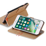 LAX Wallet Case for iPhone 8 / 7 or iPhone 8 Plus / 7 Plus with 3 Credit Card Slots
