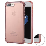 iPhone 7 / 7 Plus Case, Clear Anti-Scratch Soft Flexible Shock Absorption TPU Technology Cover
