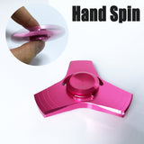 Aluminum Tri Fidget Toy Hand Spinner For Autism and ADHD and Stress Relief