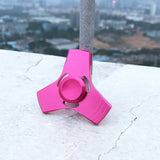 Aluminum Tri Fidget Toy Hand Spinner For Autism and ADHD and Stress Relief
