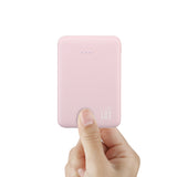 LAX Rubberized 6600mAh Dual USB Compact Power Bank