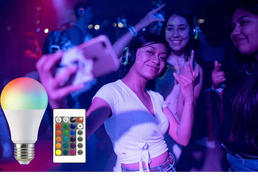 2-Pack Smart Home Multi-Color LED A19 Bulb 5W