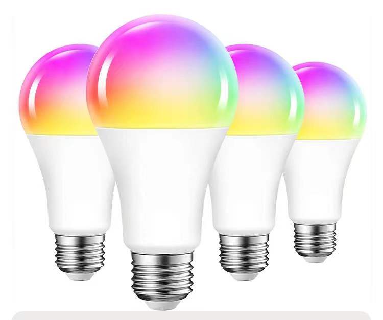 2-Pack Smart Home Multi-Color LED A19 Bulb 5W