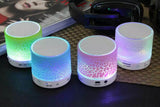 Bluetooth Wireless Portable LED Speaker with Disco Lights