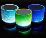 Bluetooth Wireless Portable LED Speaker with Disco Lights